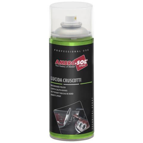 Lucida Cruscotti Spray Detergente Pulizia Rinnova Auto Plastiche Interni 400ml - Foto 2