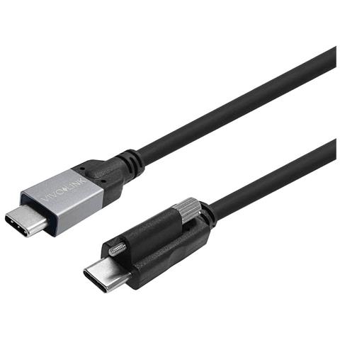 Prousbcmms4 Cavo Usb 4 M Usb 3.2 Gen 2 [3.1 Gen 2] Usb C Nero (usb-c Screw To Usb-c Cable 4m - Supports Certifi - Foto 3