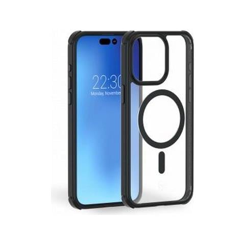 Cover Rinforzata Air Frost Magsafe Per Iphone 15 Pro Max, Nero - Foto 1
