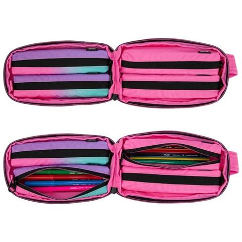 Necessaire Milan 22,5 X 11,5 X 11 Cm Rosa - Foto 3
