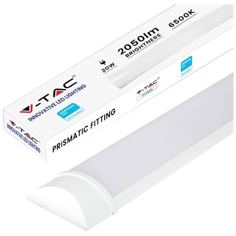 Plafoniera Tubo Led 'slim' 40w - 6400k Mm. 1200 X 24,4 X 74,1 Mm - Foto 1