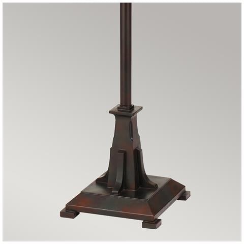 Piantana Tiffany Maybeck Acciaio Bronzo Valiant 2 Luci E27 - Foto 2