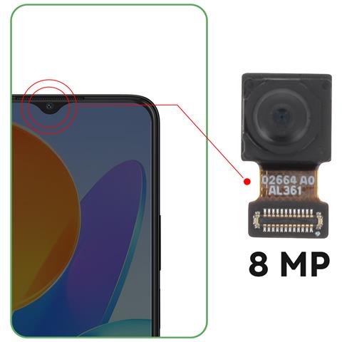 Fotocamera Frontale Per Honor X8 5g Sensore Selfie 8mp - Foto 4