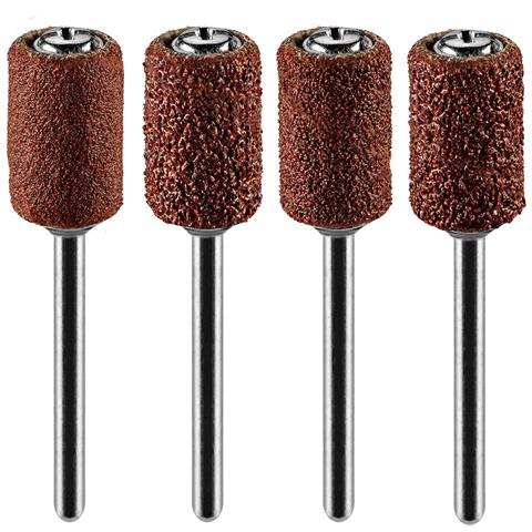 Nastro Abrasivo 6,3 Mm, K60, K80, K120, K240, Set Da 100 Pezzi, + Gambo 3,2 Mm, 2 Pz. - Foto 1