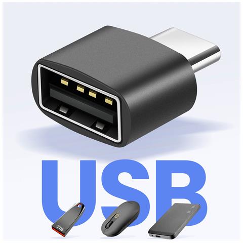Adattatore Per Macbook Da Usb-c Maschio A Usb 2.0 Femmina 480 Mbps - Foto 4