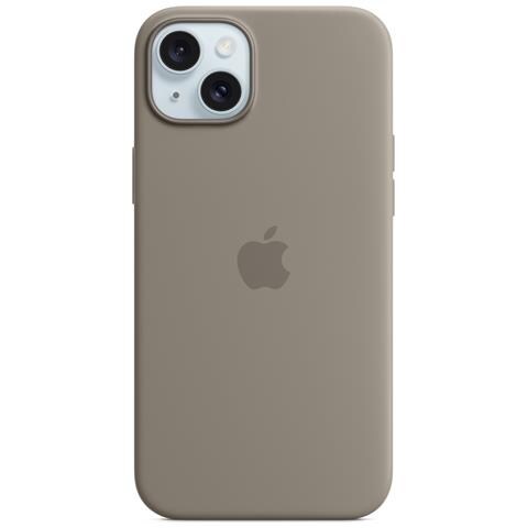 Custodia MagSafe in silicone per iPhone 15 Plus - Grigio creta - Foto 1