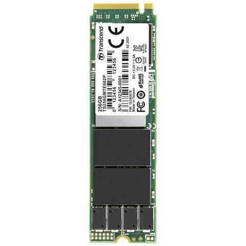 SSD 256 GB Serie MTE662P Interfaccia NVMe PCIe Gen3 x4 - Foto 1