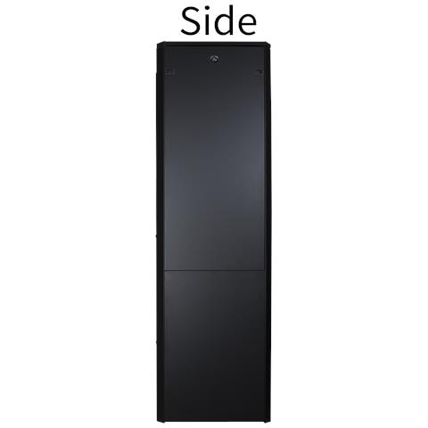 LOGON RDL42U68BL rack 42U Rack indipendenti Nero - Foto 2