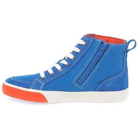 Scarpe Da Ginnastica Con Cerniera Club Pop Blu Per Bambini 30 - Foto 2