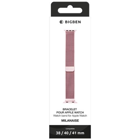 Cinturino Per Apple Watch 38-40-41 Mm Milanaise, Rosa - Foto 2