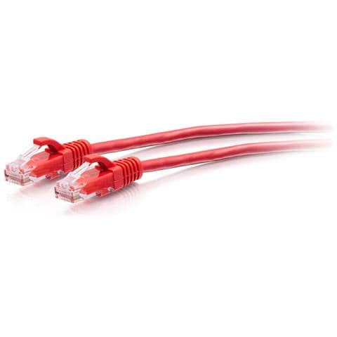 Cavo Patch Di Rete Ethernet Sottile Cat6a Antigroviglio, Non Schermato [utp] Da 3 M - Rosso (10ft [3m] Cat6a Sna - Foto 1