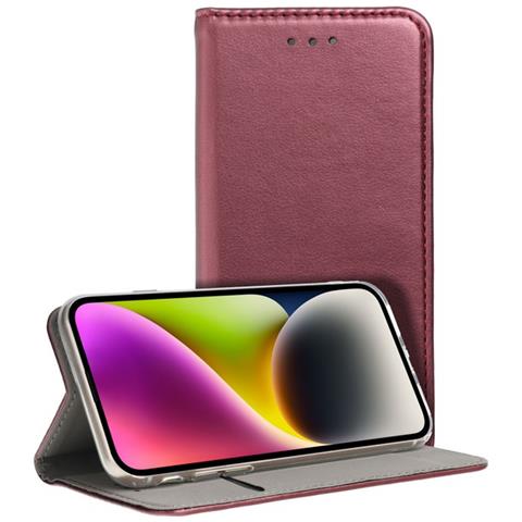 Custodia A Libro Smart Pocket Case In Pelle Per Samsung Galaxy S25 Ultra Rose - Foto 1