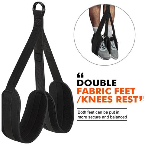 Fascia Per Trazioni / Trazioni Con Fascia Per Allenamento - Ausilio Per Trazioni Per L'allenamento Della Forza Black 240 Libbre - Foto 2