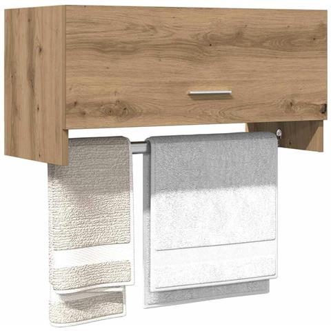 Armadio Rovere Artigianale 70x32,5x35 Cm In Truciolato - Foto 1