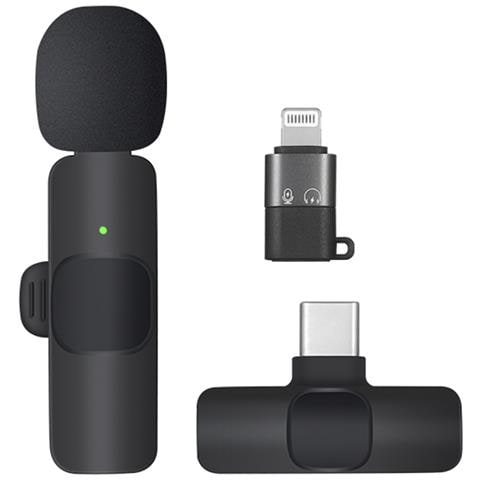 Microfono Wireless Professionale K9 Per Broadcast. Per Iphone, Android, Pc. - Foto 1