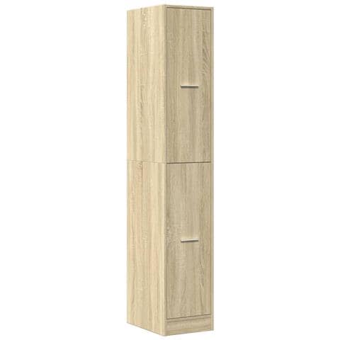 Armadietto Da Farmacia Rovere Sonoma 30x41x174,5 Cm Truciolato - Foto 3