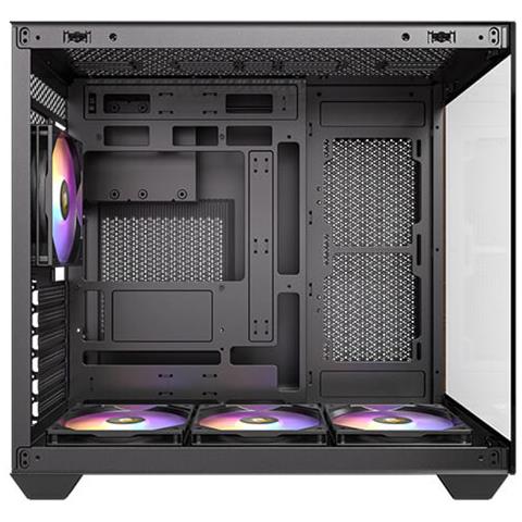 Case CX800 ARGB B Midi Tower ATX / Micro-ATX / Mini-ITX 2 Porte USB 3.0 Colore Nero (Finestrato) - Foto 1