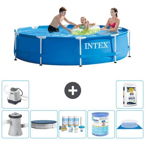 Piscina Fuori Terra - In Giro - 305x76 Cm - Blu - Include Accessori Coordinati A1653 - Foto 1