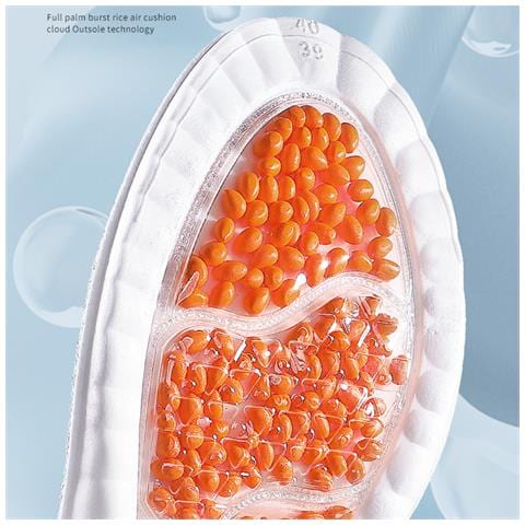 Solette Sportive Con Ammortizzazione Completa Del Palmo Orange L - Foto 4
