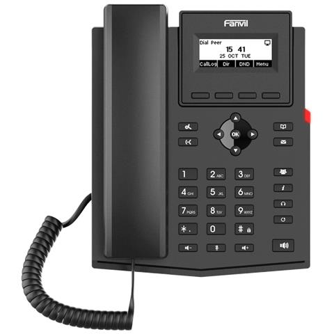X301W telefono IP Nero 2 linee LCD Wi-Fi - Foto 1