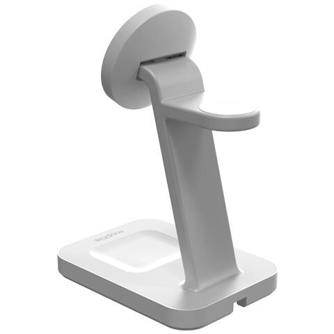 Snap+ 3-in-1 Wireless Charge Stand Auricolare, Smartphone, Orologio intelligente Bianco USB Carica wireless Ricarica rapida Interno - Foto 4