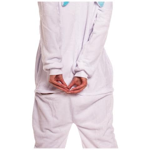 Pigiama Da Donna Tuta Kigurumi Onesie Coniglio Blu 165-175 Cm L - Foto 7