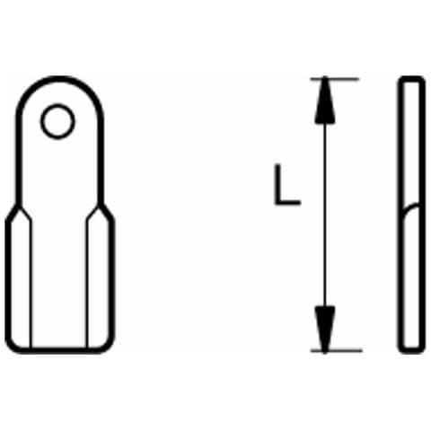 Coltello Diritto Lunghezza 150mm - Foto 4