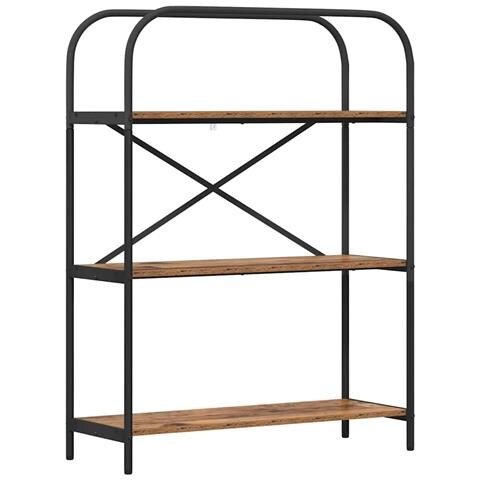 Libreria Legno vecchio 80 x 30 x 109 cm Legno multistrato - Foto 1