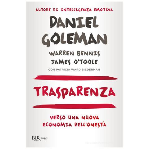 Daniel Goleman - Trasparenza. Verso una nuova economia dell'onestà - Foto 1