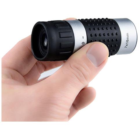 Telescopio Monoculare 7x18 Con Reticolo Telemetrico - Compatto E Portatile Per Golf E Attività All'aperto - Foto 2