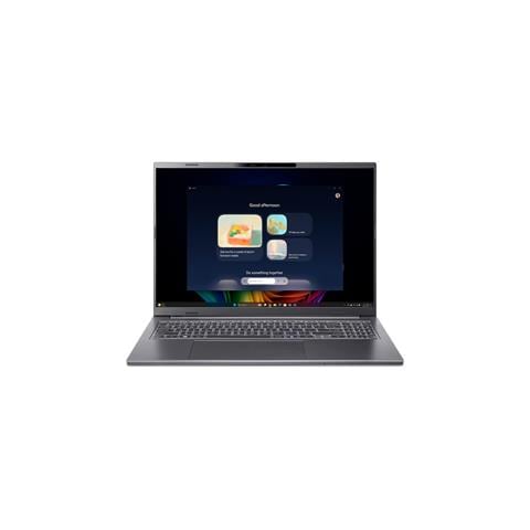 Notebook Aspire 16 AI A16-52M-78UQ Copilot+ PC Intel Core Ultra 7 256V Monitor 16" WUXGA RAM 16GB SSD 1TB Windows 11 Home Grigio - Foto 1