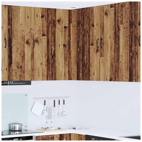 Mobile da cucina con lo scaffale Legno vecchio 57 x 57 x 100 cm - Foto 2