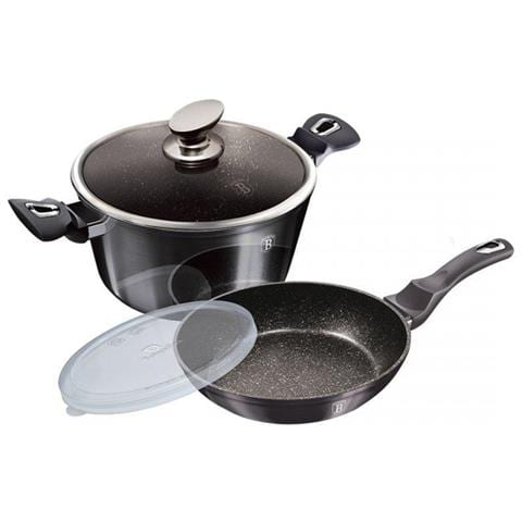 BH-7106 Carbon Pro Set di pentole con rivestimento in granito - Foto 1