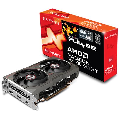 PULSE Radeon RX 9060 XT 8 GB GDDR6 PCI Express 5.0 2 x Ventola - Foto 2