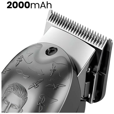 Tosaerba Elettrico Usb-c 5w Senza Fili 2000mah Design Retrò Con Schermo Led - Foto 5