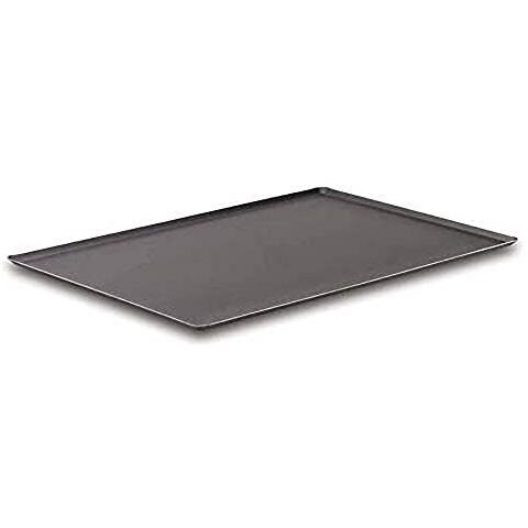 68660 - Teglia da forno in alluminio con rivestimento antiaderente 60x40 - Nera - Foto 1