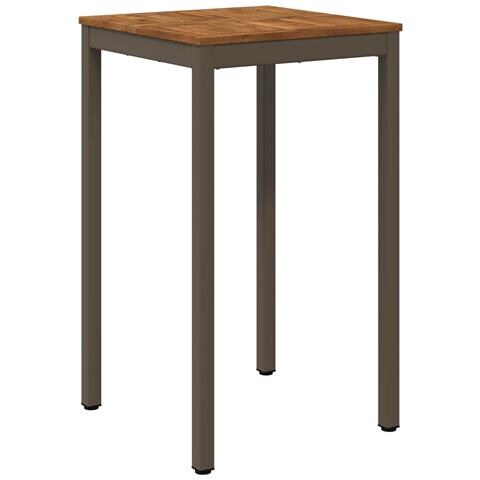 Tavolo Bar da Giardino Naturale e Caffè 60 x 60,5 x 105 cm - Foto 1