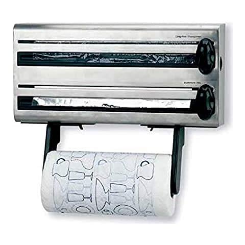60701 - Porta rotolo da cucina multiplo in acciaio inox - Foto 1