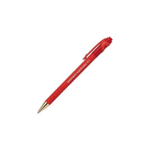 conf. 12 Penna a sfera FlexGrip Ultra rosso medio 1 mm S019 - Foto 1