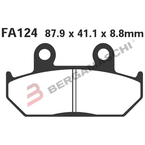 B1r R1812400 Pastiglie Hh Honda Vfr 75086-87 Ant. Fa124hh - Foto 1