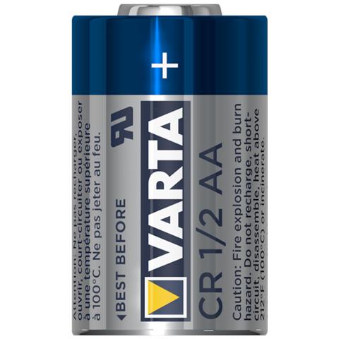 CR 1/2 AA, 6127 101 401, Batteria Litio Primario Cilindrico, Specialistica, 3 Volts, Diametro 14,7mm, Altezza 25,2mm - Foto 1