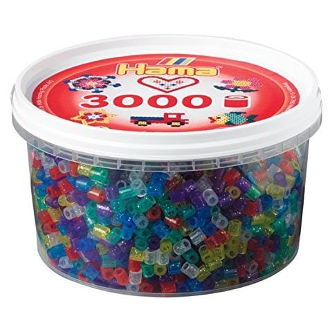 3000 Beads Refill Tub Glitter Mix (midi Beads)  - Foto 1
