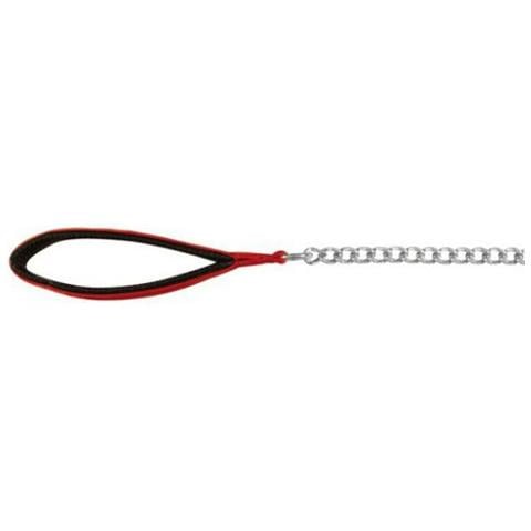 Guinzaglio Con Catena 3 Mm - Rosso - - Foto 2