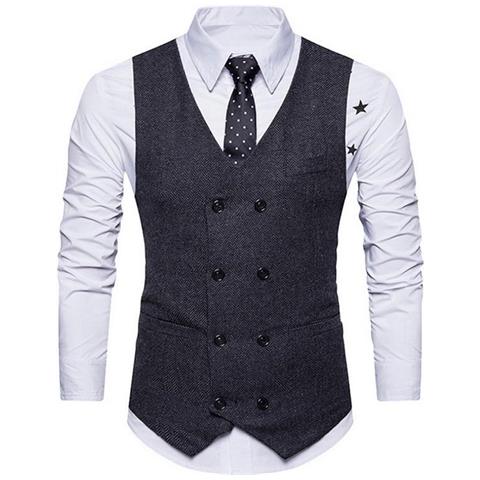 SLOWMOOSE - Set Completo Giacca + Gilet + Pantaloni Da Lavoro, Set Da Sposa  Solido Autunno Uomo, Blazer Classici Vintage [ blu Reale / Xxxl] - ePRICE