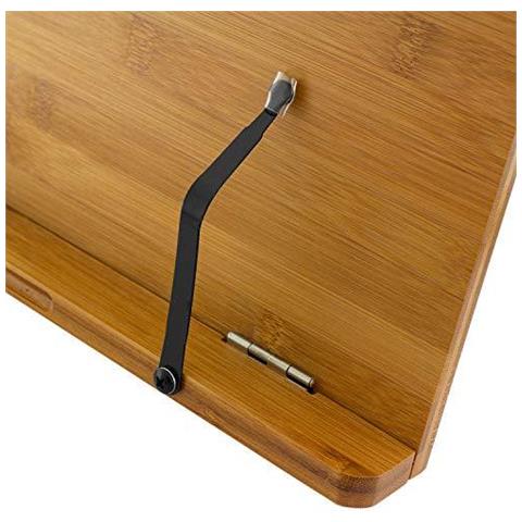 Mondiale Ritmo Libro Di Bamb Stand - Supporto Da Tavolo In Legno Di Musica Foglio Holder Musica 39 X 28 Centimetri - Foto 4