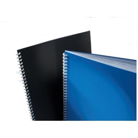 Copertina GBC PVCOpaqueCovers ESP421163 - Rettangolare - Polipropilene - 100 / Pacco - Nero - Foto 2