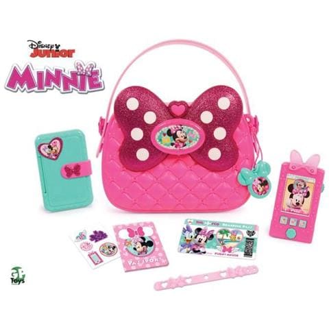 Minnie, Fashion Bag, 8 Accessori, Con Funzioni Sonore E Luminose, Giocattolo Per Bambini Dai 3 Anni, Mcn08 - Foto 1