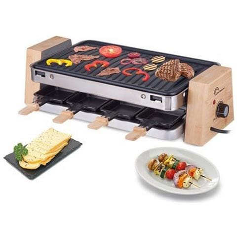 Griglia Per Raclette Per 8 Persone 1500 W + Grill - 8388 - Foto 4