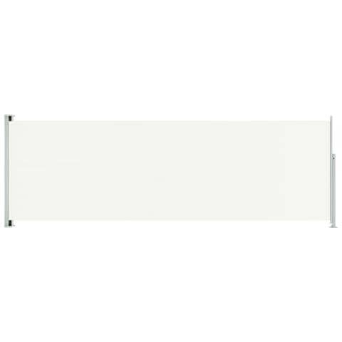 Tenda Da Sole Laterale Retrattile Per Patio 200x600 Cm Crema - Foto 1