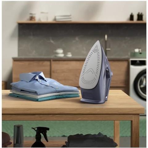 Ferro Da Stiro E6si1-4mn A Secco E A Vapore Glissium 2500 W Blu Marino - Foto 3